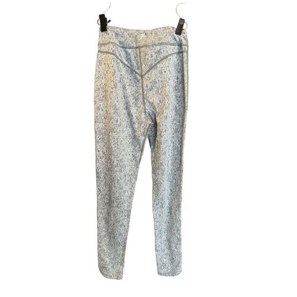 Gymshark Women's Fleur Texture Leggings Charcoal Marl Gray S - Picture 3 of 8
